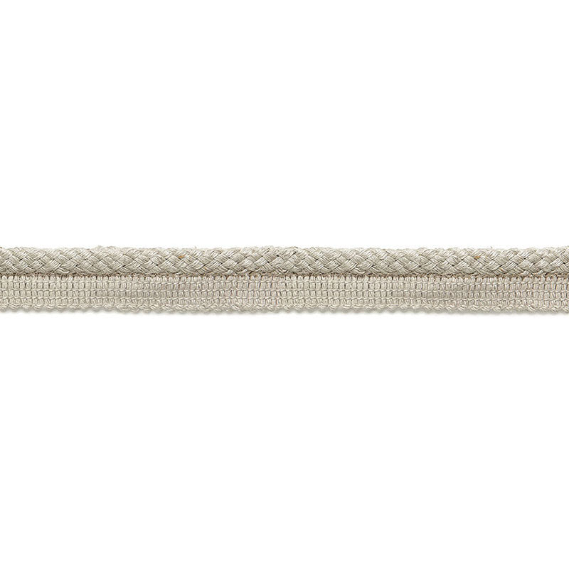 Schumacher Henri Braided Lipcord Greige Trim 65521