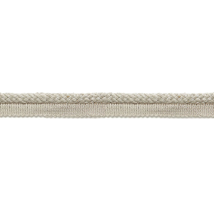 Schumacher Henri Braided Lipcord Greige Trim Sample 65521