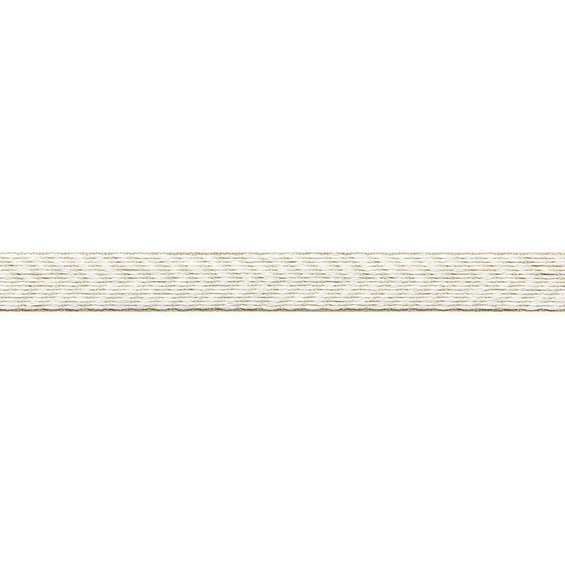 Schumacher Francoise Linen Braid Blanc Trim 65580