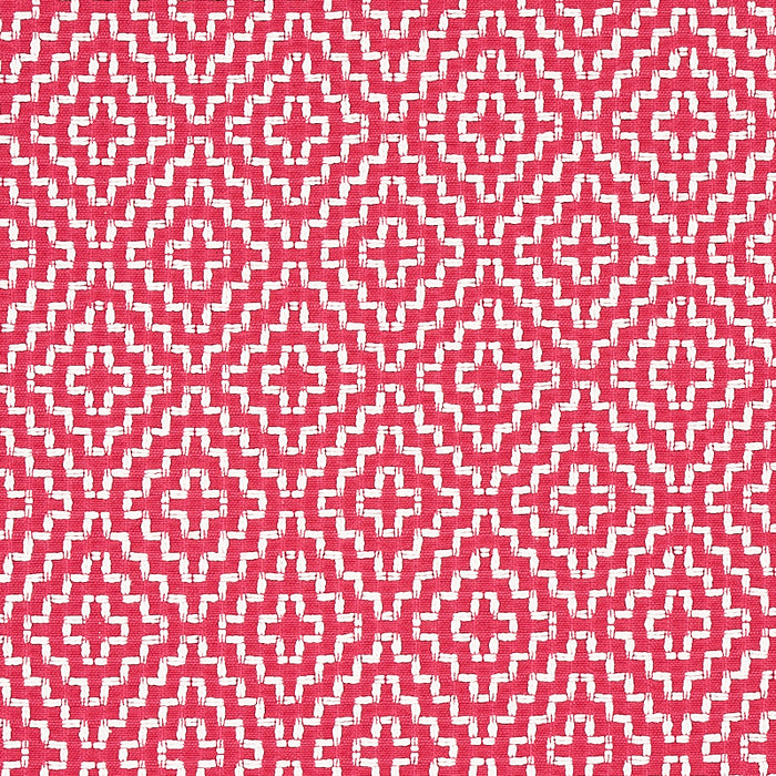 Schumacher Soho Weave Raspberry Fabric Sample 65620