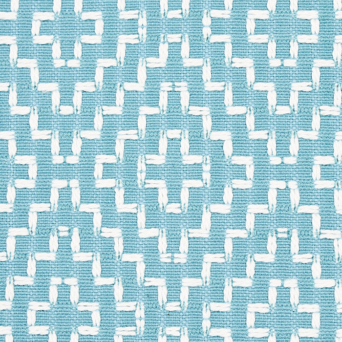 Schumacher Soho Weave Capri Fabric Sample 65621