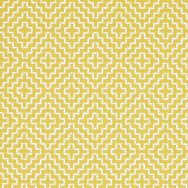 Schumacher Soho Weave Citron Fabric 65622