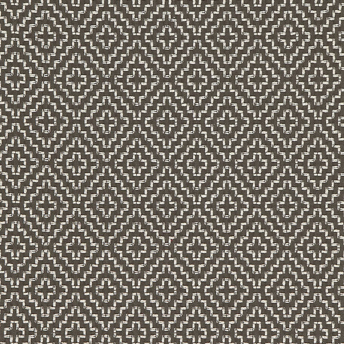 Schumacher Soho Weave Charcoal Fabric 65625