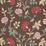 Schumacher Sheridan Embroidery Crimson Fabric 65660