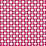 Schumacher Betwixt Magenta/Natural Fabric Sample 65685