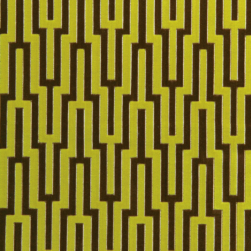 Schumacher Metropolitan Velvet Bamboo Shoot Fabric 65700