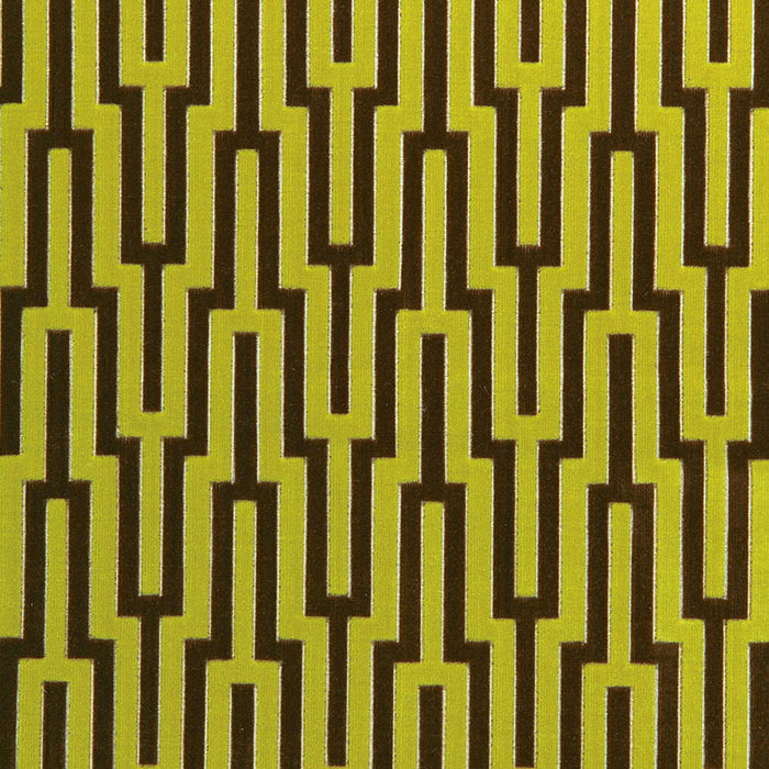 Schumacher Metropolitan Velvet Bamboo Shoot Fabric Sample 65700