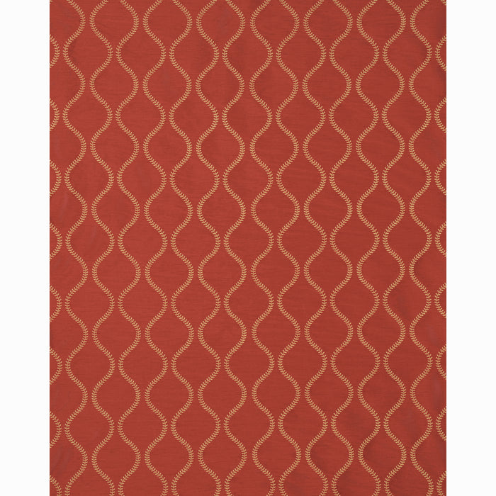 Schumacher Agadir Embroidery Spice Fabric 65754