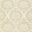 Schumacher Taza Damask Champagne Fabric Sample 65773