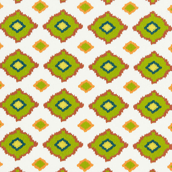 Schumacher Sikar Embroidery Citrus Fabric 65780