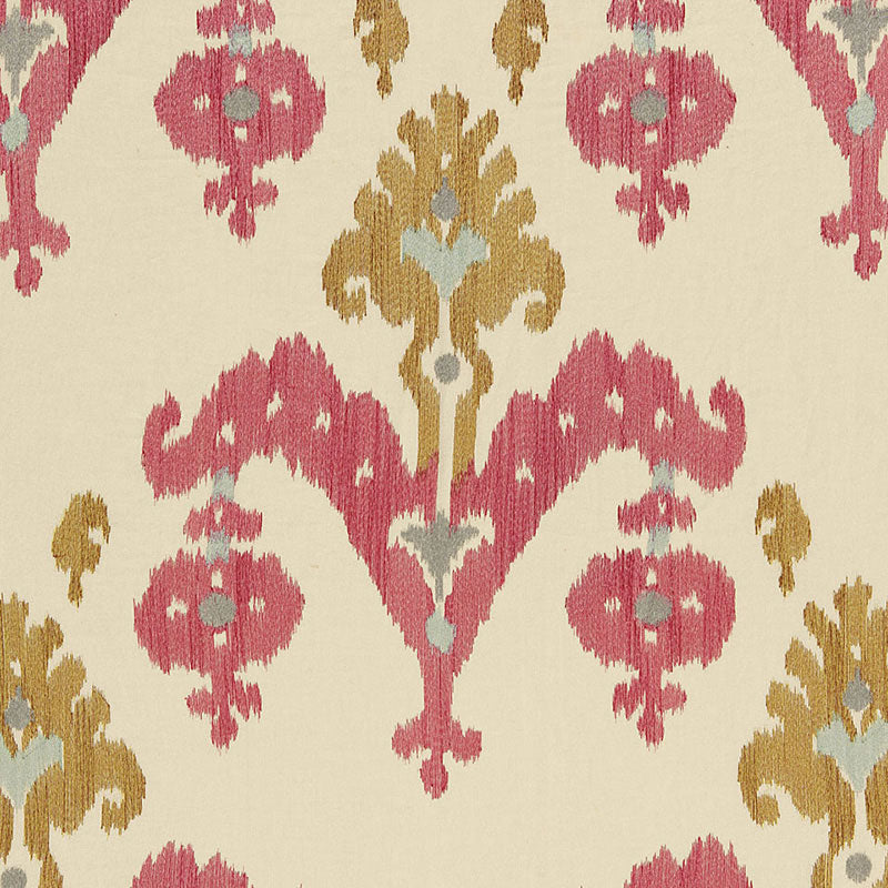 Schumacher Raja Embroidery Caravan Fabric 65810