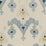 Schumacher Raja Embroidery Stone Fabric Sample 65813