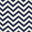 Schumacher Antibes Chevron Navy Fabric Sample 65920