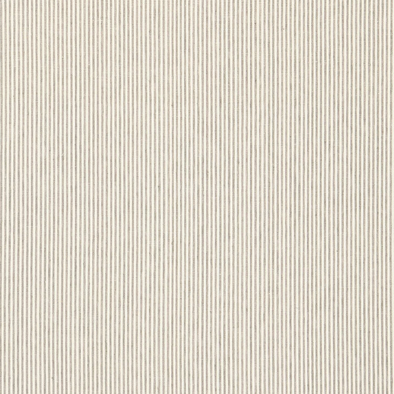 Schumacher Wesley Ticking Stripe Umber Fabric Sample 65980