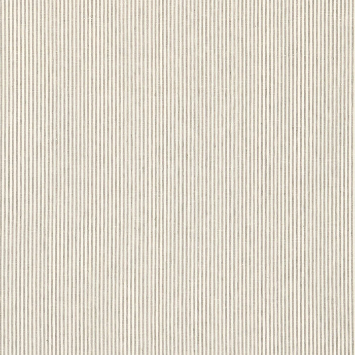 Schumacher Wesley Ticking Stripe Umber Fabric Sample 65980