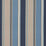 Schumacher Addison Cotton Stripe Indigo Fabric 66002