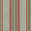 Schumacher Minzer Cotton Stripe Red Earth Fabric 66013