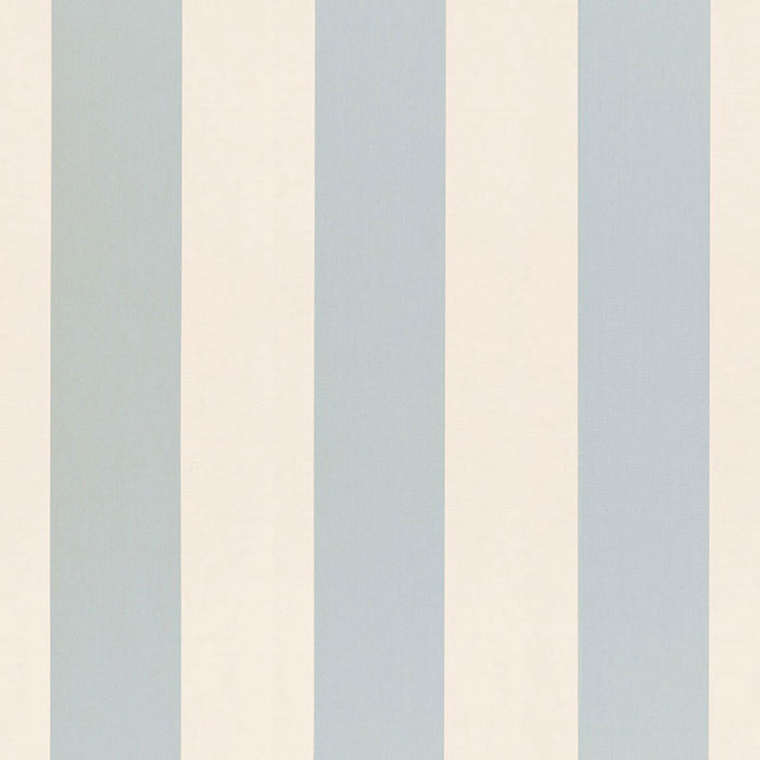 Schumacher Beaufort Awning Stripe Ciel Fabric 66041