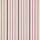 Schumacher Tybee Stripe Mulberry Fabric 66052