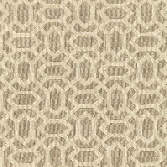 Schumacher San Remo Fret Sahara Fabric 66061