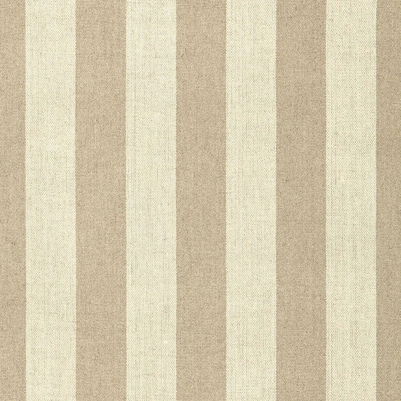 Schumacher Augustin Linen Stripe Linen / Sisal Fabric 66072