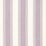 Schumacher Savannah Linen Stripe Lavender Fabric 66083