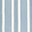 Schumacher Summerville Linen Stripe Ocean Fabric Sample 66090