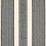 Schumacher Summerville Linen Stripe Black Fabric 66096