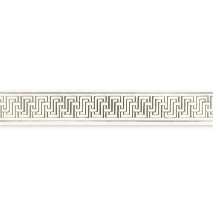 Schumacher Labyrinth Tape Dove Trim Sample 66140