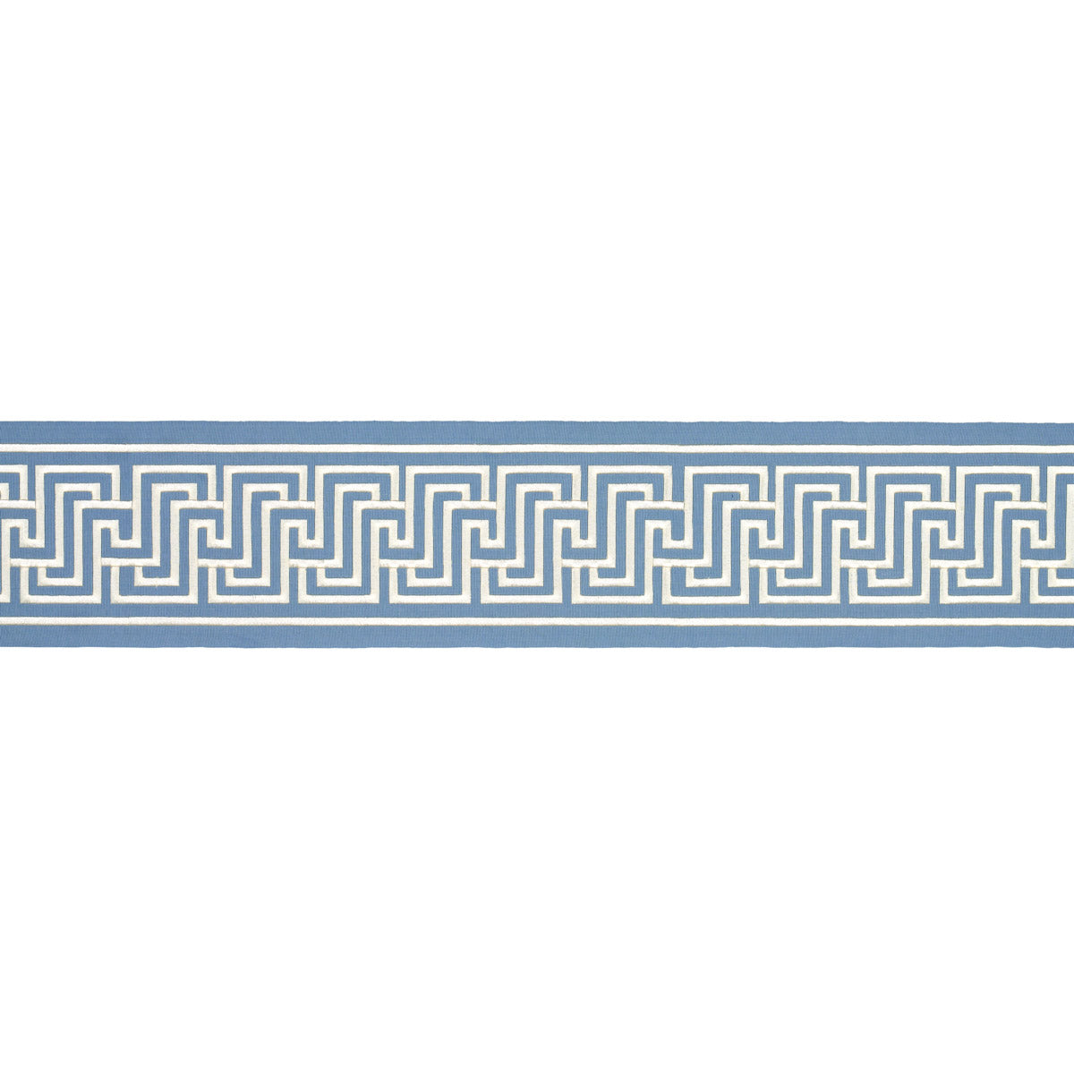 Schumacher Labyrinth Tape Sky Trim 66148