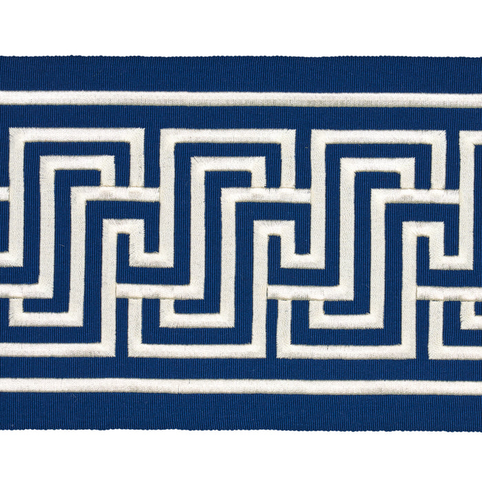 Schumacher Labyrinth Tape Navy Trim 66149