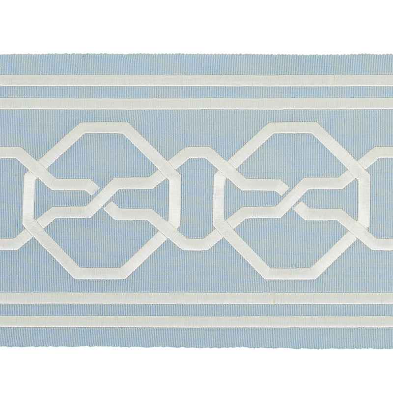 Schumacher Malmaison Tape Sky Trim 66158