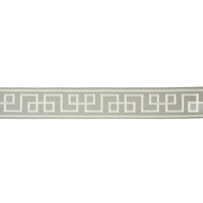 Schumacher Octavius Tape Grey Trim Sample 66167