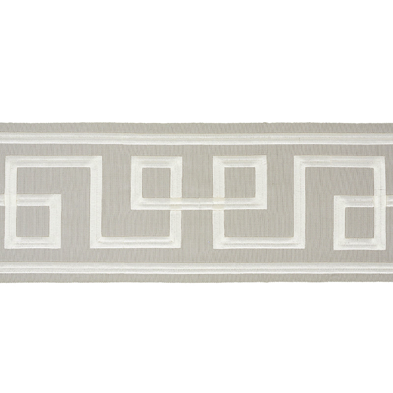 Schumacher Octavius Tape Grey Trim 66167