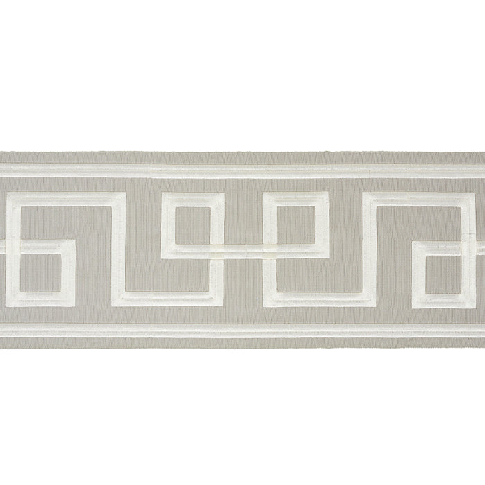 Schumacher Octavius Tape Grey Trim 66167