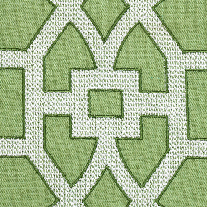 Schumacher Don'T Fret Lettuce Fabric Sample 66180