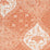 China Seas Balinese Batik Orange Cream Fabric Sample 6630CU-04