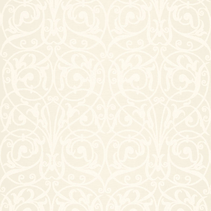 Schumacher Charleston Cotton Sheer Natural Fabric 66310