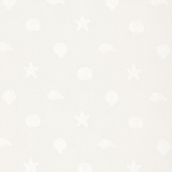 Schumacher Sanibel Sheer Ivory Fabric 66320