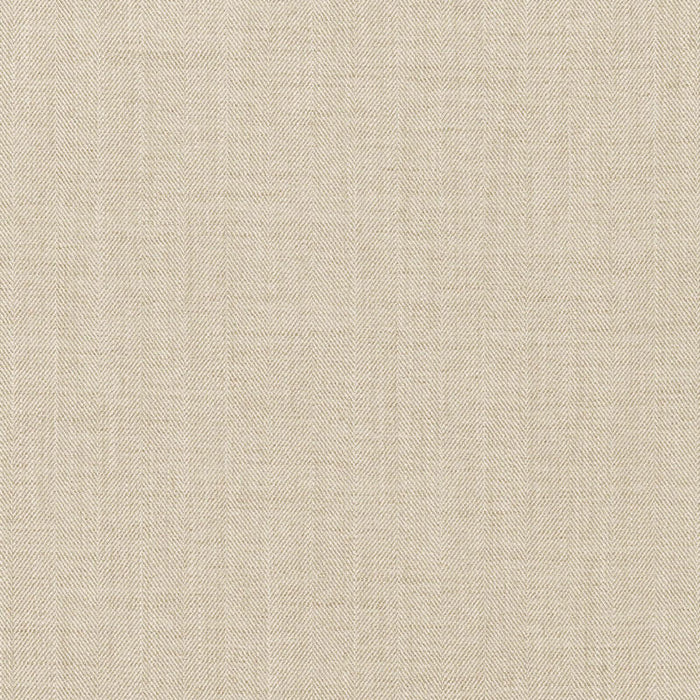 Schumacher Watou Herringbone Greige Fabric 66440