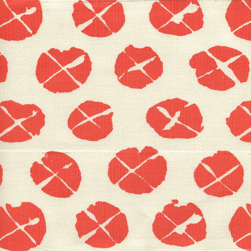 China Seas Obi Ii Orange Fabric 6650-06