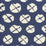 China Seas Obi Ii Reverse Navy Fabric Sample 6655-09