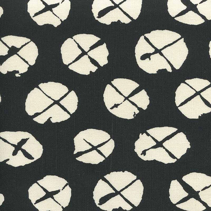 China Seas Obi Ii Reverse Black Fabric Sample 6655-10