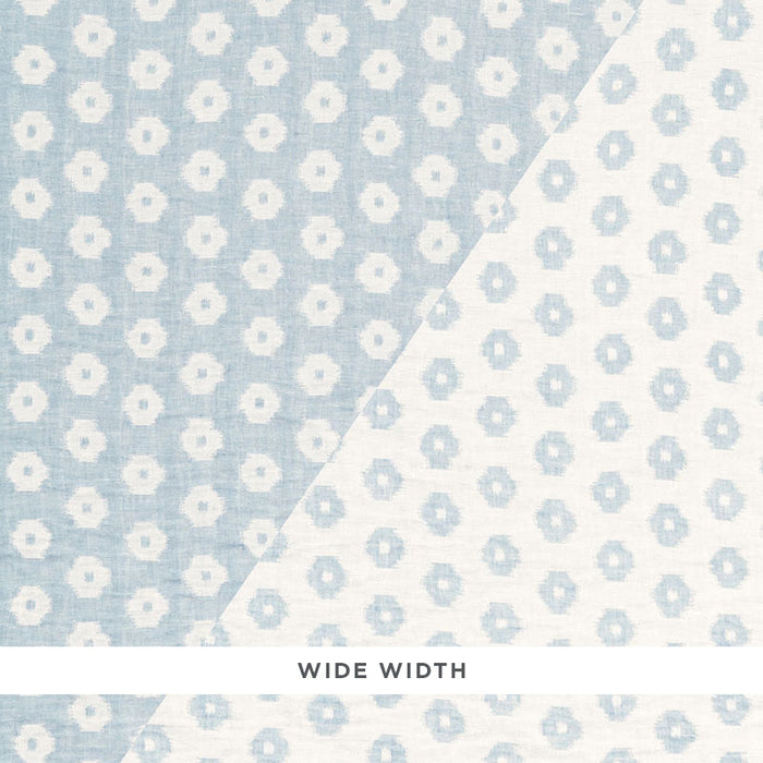 Schumacher Timur Weave Sky Fabric 66611