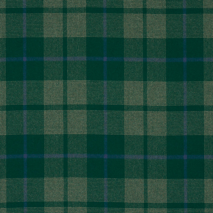 Schumacher Montana Wool Plaid Hunter Fabric 66666