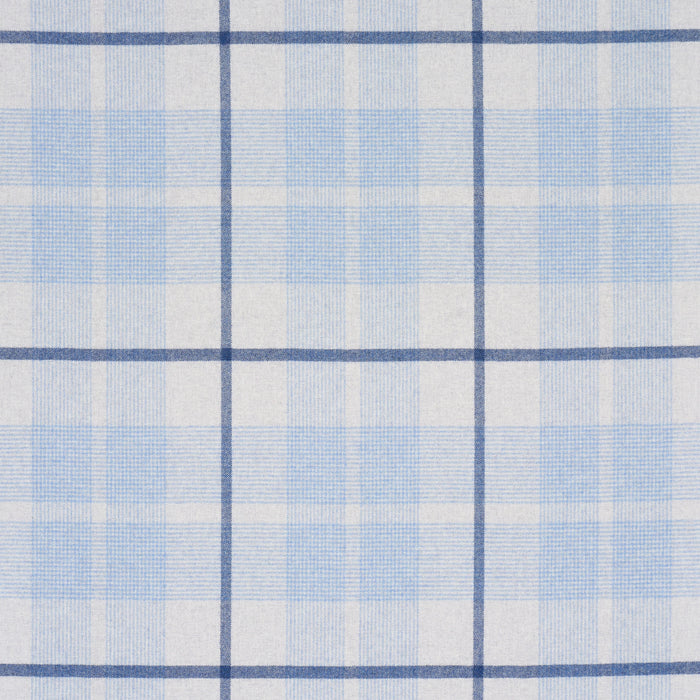 Schumacher Montana Wool Plaid Arctic Fabric 66667