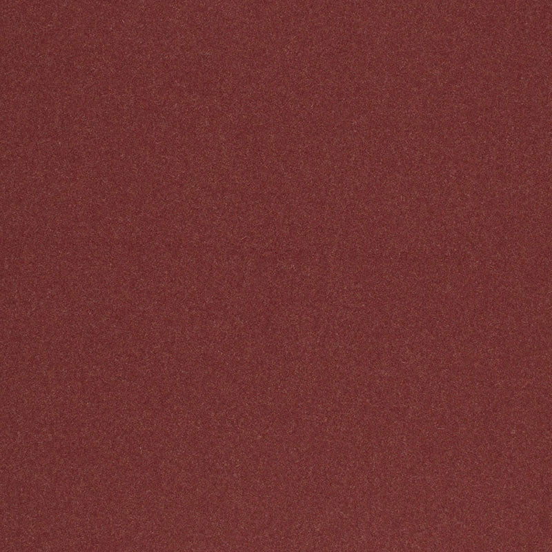 Schumacher Chester Wool Carmine Fabric Sample 66674