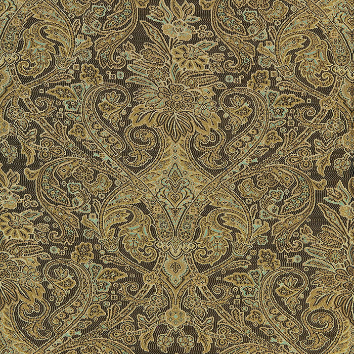 Schumacher Sinclair Wool Paisley Java Fabric Sample 66710