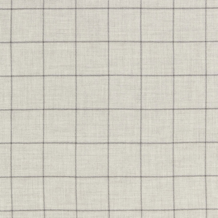 Schumacher Bancroft Wool Plaid Fog Fabric 66772