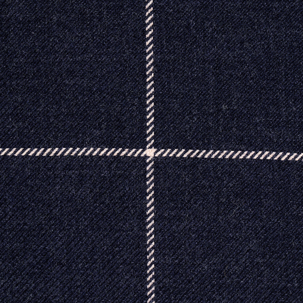 Schumacher Bancroft Wool Plaid Navy Fabric 66774